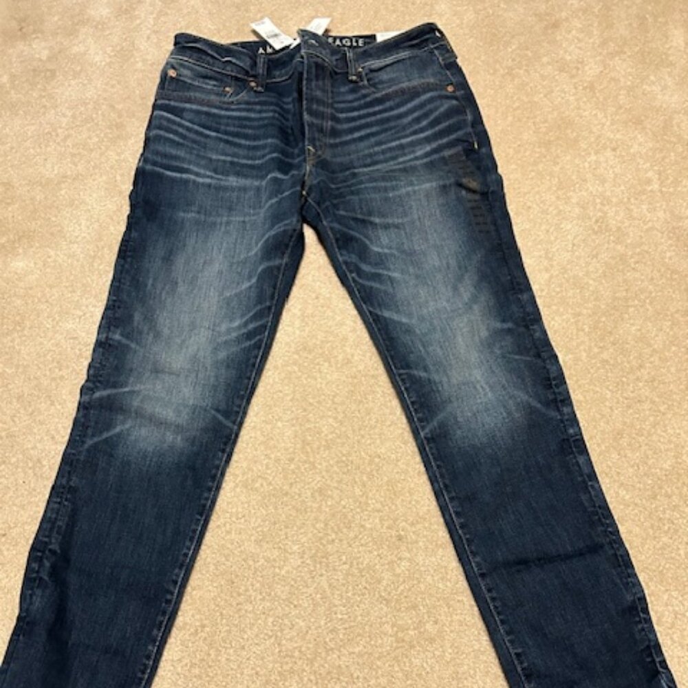 American Eagle Deep Cobalt Slim Fit Jeans